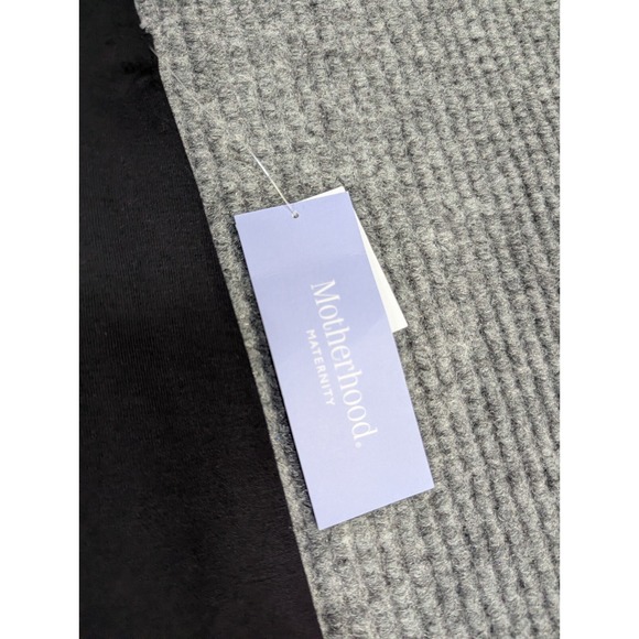 Motherhood Maternity‎ Leggings Womens Medium Black Secret Belly Capri NEW W Tags - Picture 3 of 11